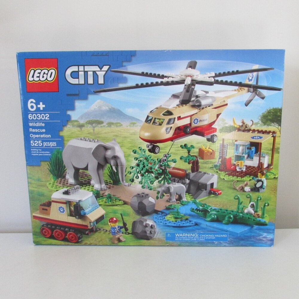 NEW Lego Wildlife Rescue Operation Set 60302, retired